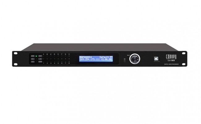 康維 Convey Cov-0808D 8進(jìn)8出數(shù)字音頻矩陣（Dante）